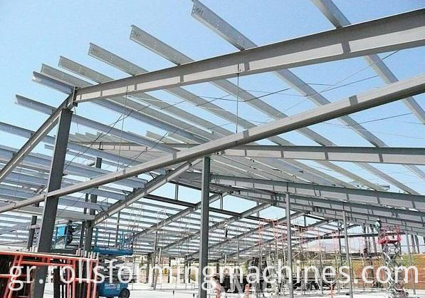 C Z Adjustable Purlin Roll Forming Machine C Z Section Steel Purlin Machine